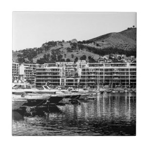 Azulejo De Cerâmica Arquitetura da África do Sul, em Waterfront da Cid