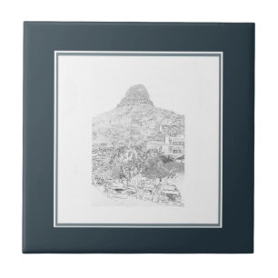 Azulejo De Cerâmica Arquitetura de paisagem urbana chefe da Cidade do 