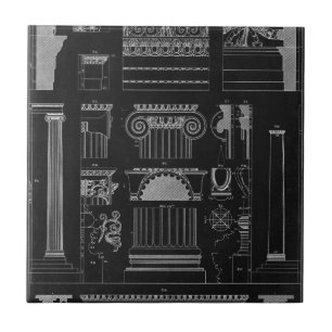 Azulejo De Cerâmica Arquitetura gráfica IV