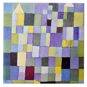 Azulejo De Cerâmica Arquitetura, Paul Klee