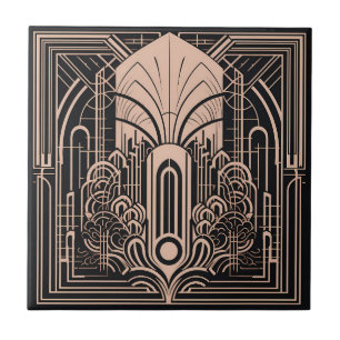 Azulejo De Cerâmica Art Deco