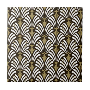 Azulejo De Cerâmica Art Deco Flor Lotus Pattern DIY