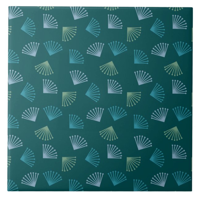 Azulejo De Cerâmica Art Deco Folaves (Frente)