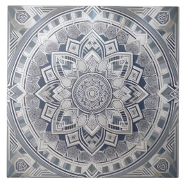 Azulejo De Cerâmica Art Deco Geométrico Círculos Linhas Todos os Cinza