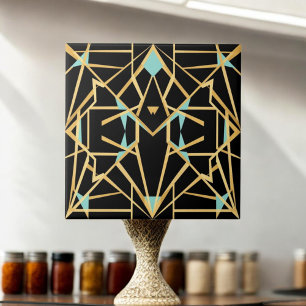 Azulejo De Cerâmica Art Deco Reimaginado