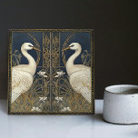 Azulejo De Cerâmica Art Deco Swans Wall Decor Art Nouveau Crane Swan<br><div class="desc">Bem-vindo a CreaTile! Aqui vocês encontrarão designs de azulejo feitos à mão que eu pessoalmente fiz e fiz para vintage azulejos de cerâmica e de argila de porcelana, manchados ou naturais. Eu adoro azulejo e produtos cerâmicos, esperando que você possa transformar sua casa em algo que você gosta de visitar...</div>