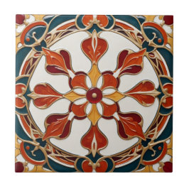 Azulejo De Cerâmica Art Nouveau