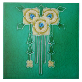 Azulejo De Cerâmica Art Nouveau Ceramic Fireplace Wall tile
