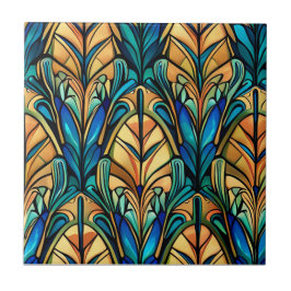 Azulejo De Cerâmica Art Nouveau design