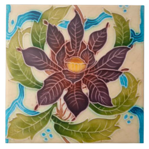 Azulejo De Cerâmica Art Nouveau Lareira Cerâmica azulejo