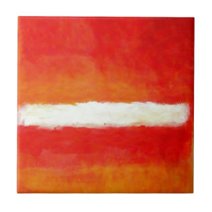 Azulejo De Cerâmica Arte Abstrato moderna - Estilo Rothko