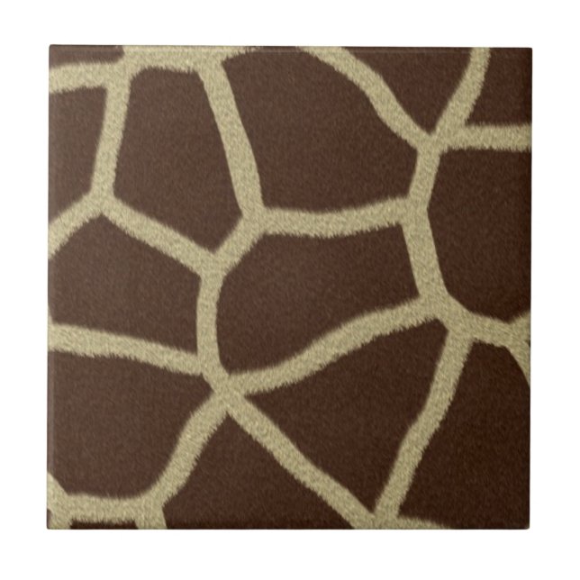 Azulejo De Cerâmica Arte da vida selvagem (Frente)