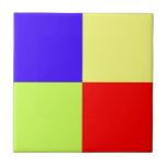 Azulejo De Cerâmica Arte de Bloco Colorido<br><div class="desc">Linda arte de bloqueio muito brilhante design</div>