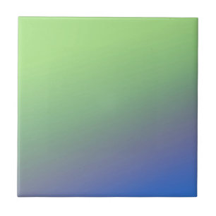 Azulejo De Cerâmica Arte de padrão de textura abstrata arco-íris verde