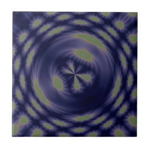 Azulejo De Cerâmica Arte Fantasia Estrelas Abstratas