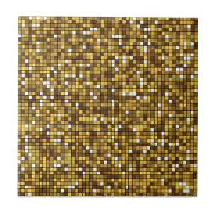 Azulejo De Cerâmica Arte Geométrica Moderna Decorativa ouro