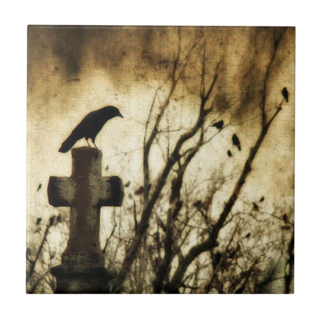 Azulejo De Cerâmica Arte inicial do gótico (Frente)