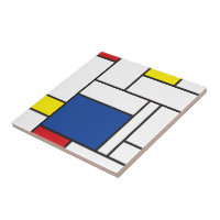 Arte Moderna De Stijl Geométrica Minimalista Mondr