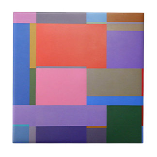 Azulejo De Cerâmica Arte Moderna/Mondrian