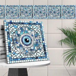 Azulejo De Cerâmica Arte Mosaica Amuleta mau