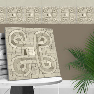 Azulejo De Cerâmica Arte Mosaica Tribal Sand