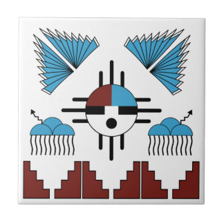 Azulejo De Cerâmica Arte Nativo Americano do Sudoeste