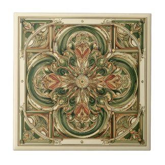 Azulejo De Cerâmica Arte Nova Alta