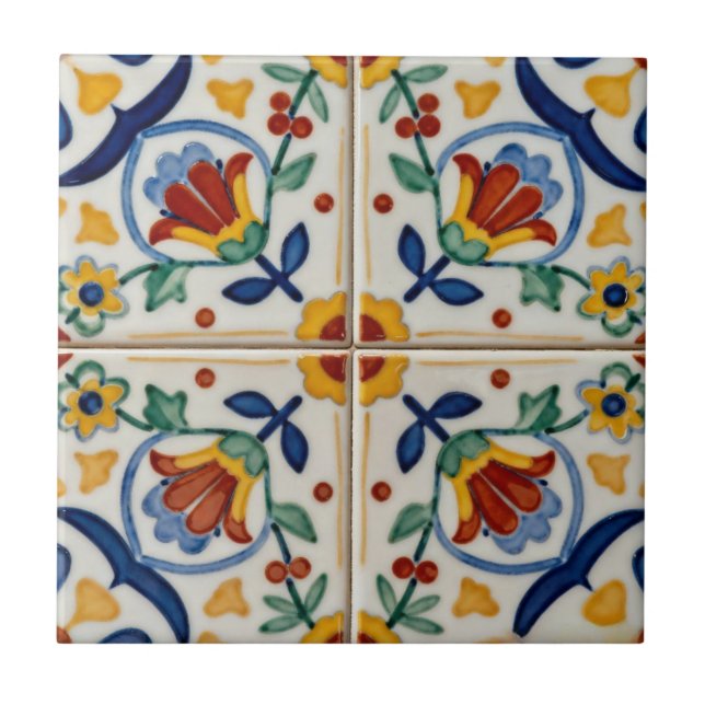 Azulejo De Cerâmica Arte Popular (Frente)