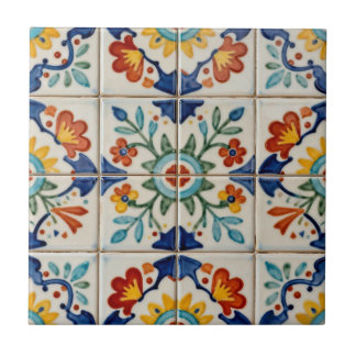 Azulejo De Cerâmica Arte Popular