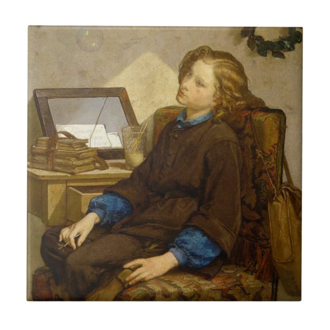 Azulejo De Cerâmica Arte quebra-cabeça do serra do Museu Metropolitano (Frente)