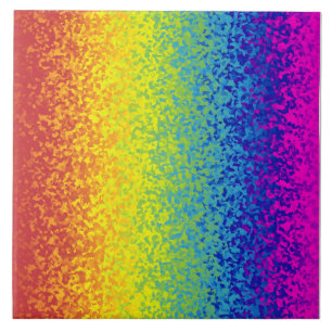 Azulejo De Cerâmica Arte Real Luster Artístico Real Arco-Íris Glitte