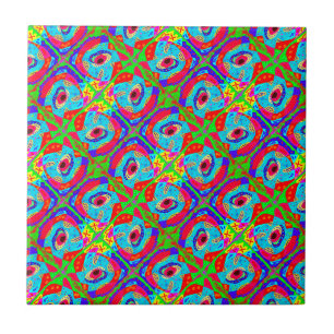 Azulejo De Cerâmica Arte tribal inspirou design aborígene