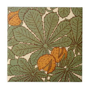 Azulejo De Cerâmica Artes + Artesanatos 1880s Minton Horse Chestnut Re