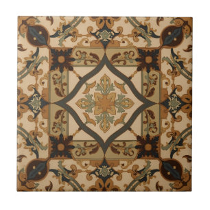 Azulejo De Cerâmica Artes e Ofícios Vintage Craftsman, Estilo Missão