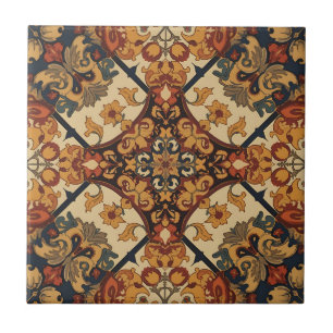 Azulejo De Cerâmica Artes e Ofícios Vintage Craftsman, Estilo Missão
