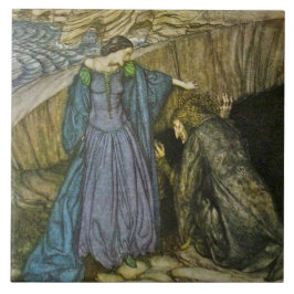 Azulejo De Cerâmica Arthur Rackham Romance do Azulejo cerâmico do Rei 