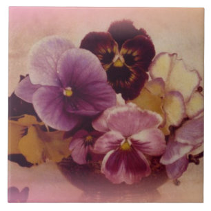 AZULEJO DE CERÂMICA ARTIGO NOVO GRANDE PANSEY TRIVET/TILE