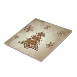 Azulejo De Cerâmica Árvore de Natal Gingerpão