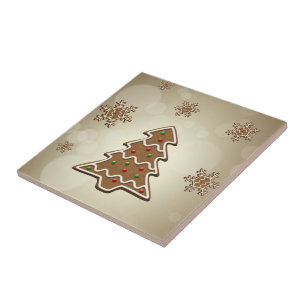Azulejo De Cerâmica Árvore de Natal Gingerpão