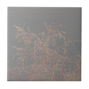 Azulejo De Cerâmica Árvore de Ouro de carvão negro Céu