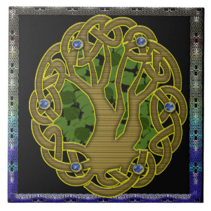 Azulejo De Cerâmica árvore de vida