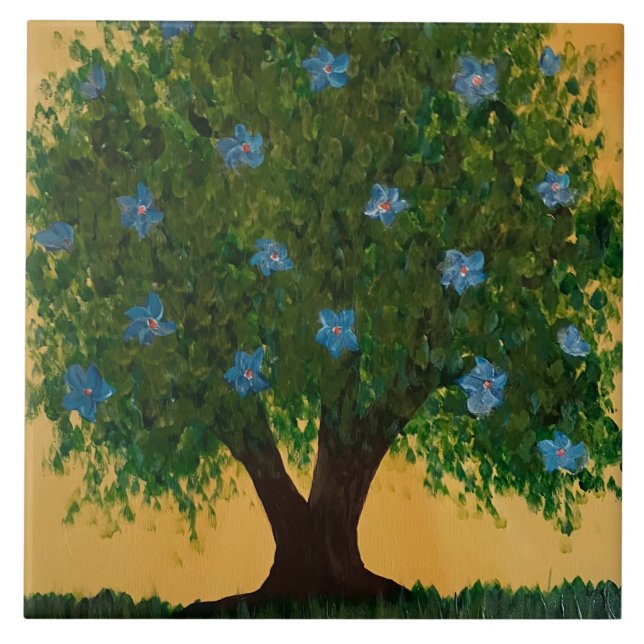 Azulejo De Cerâmica Árvore Florindo (Frente)