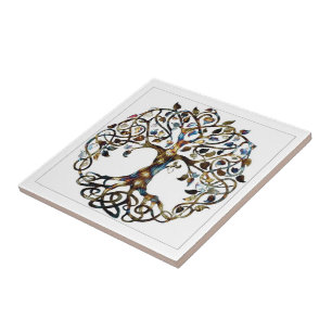 Azulejo De Cerâmica Árvore viva
