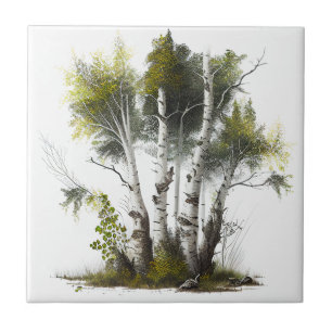 Azulejo De Cerâmica Árvores-de-Aves, A Irlanda Norte