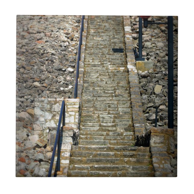 Azulejo De Cerâmica As escadas (Frente)