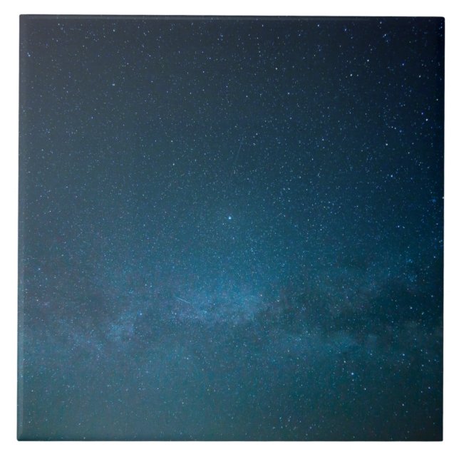 Azulejo De Cerâmica As estrelas à noite (Frente)