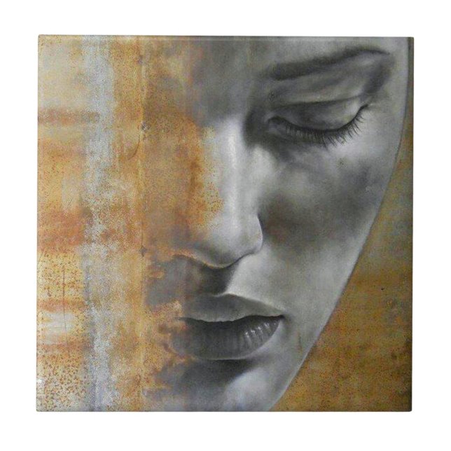 Azulejo De Cerâmica As leis da piedade (Frente)