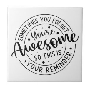 Azulejo De Cerâmica Às Vezes Esquece O Seu Incrível