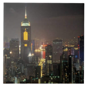 Azulejo De Cerâmica Ásia, China, Hong Kong, centro da estrada Stubbs