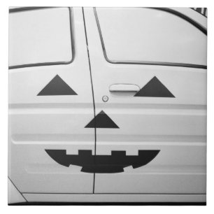 Azulejo De Cerâmica Ásia, Japão, Tóquio. Toyota Will, carro Vi pintado